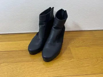 프랑스 알슈 다크 네이비 반 부츠