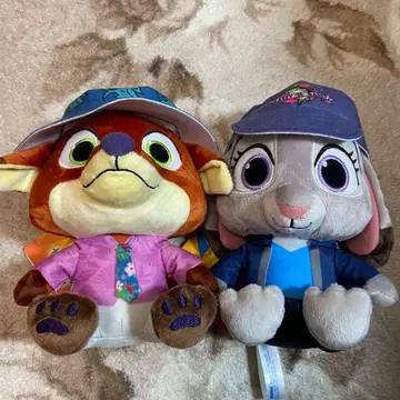 주토피아2 봉제 인형 2종 세트
