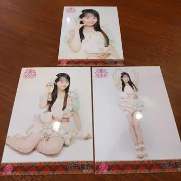 하나다 아이 AKB48 멤버 리퀘스트 동경의 의상 브로마이드 3종 컴프