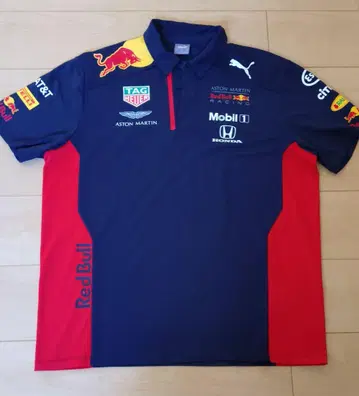 PUMA Red Bull Racing 피케 셔츠 2XL 상당