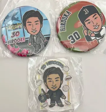 오릭스 버팔로스 히로오카 다이시 캔뱃지 아크릴 스탠드