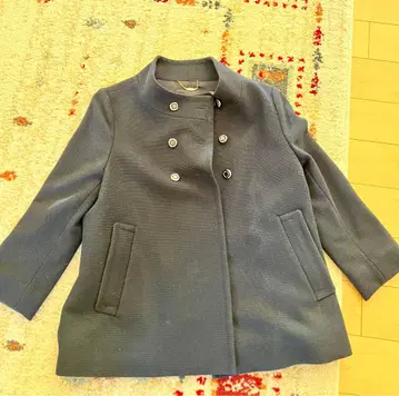 SHIPS 네이비 더블 브레스트 피코트 사이즈 S