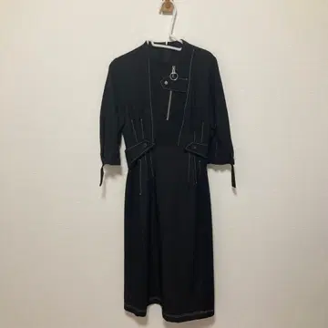 UNITED TOKYO 퍼프 유틸리티 원피스