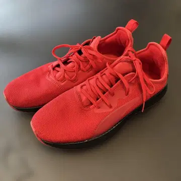 PUMA 러닝화 레드