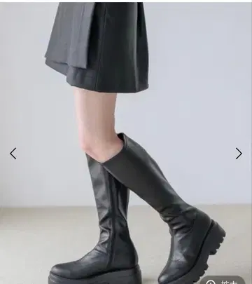 LOWRYSFARM 스트레치 인힐 롱 부츠