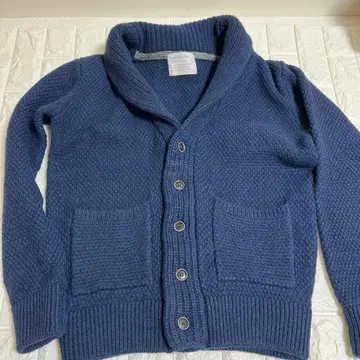 BAYFLOW 네이비 니트 가디건 사이즈 4