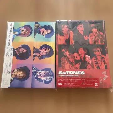 SixTONES Feel da CITY 관성 법칙 DVD 세트