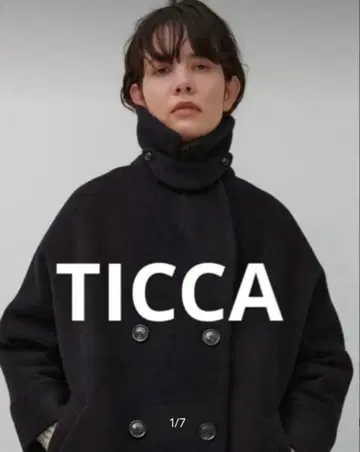 TICCA / 티카 텐트 코트 차콜 그레이
