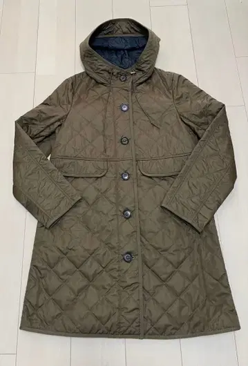 MACKINTOSH PHILOSOPHY 퀼팅 코트 후드 부착