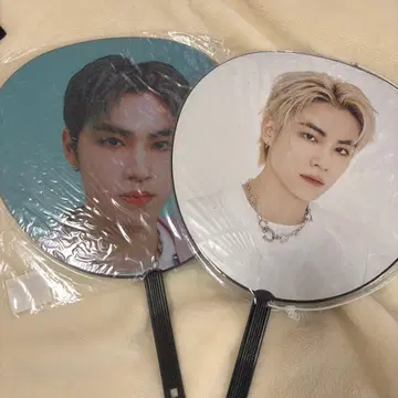 K-POP 부채 세트 멤버 얼굴 사진 XIAOJUN 샤오쥔