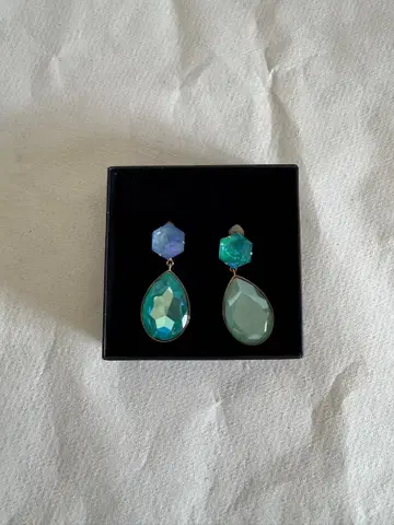 SHOUROUK 귀찌 청록색 보라색