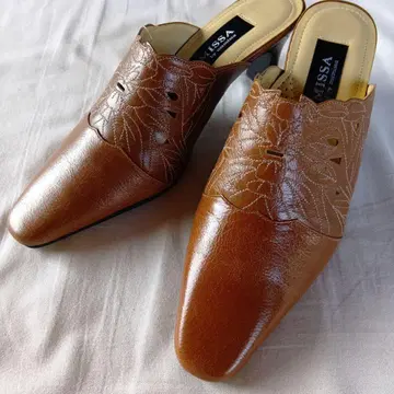 마미싸 라이트 브라운 뮬 S 사이즈