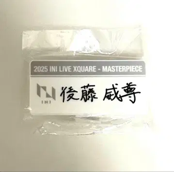 INI MASTERPIECE 캡슐 토이 명찰 고토 타케루