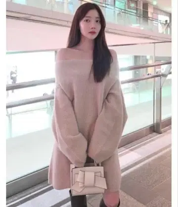 프레이 아이디 니트 니트 원피스 긴팔