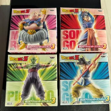 드래곤볼 Z 조립식 액션 포즈 피규어 3