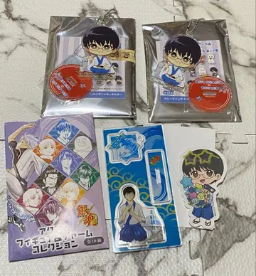 캡콤 카페 은혼 시무라 신파치 아크릴 피규어 & 참 컬렉션