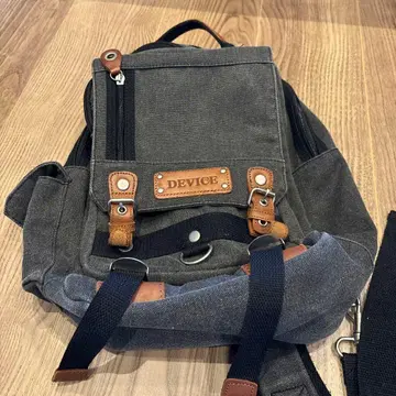 DEVICE 메가 바디백 대용량 블랙