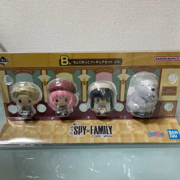 SPY x FAMILY 피규어 4체 세트 1번 복권 B상