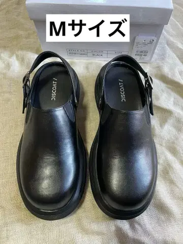 디스코트 크로그 사보 슈즈 블랙 M 사이즈