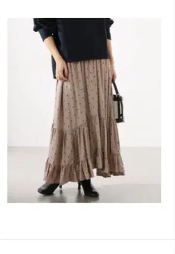 [새상품급] LaTotalite 레이온 랜덤 캉캉 스커트