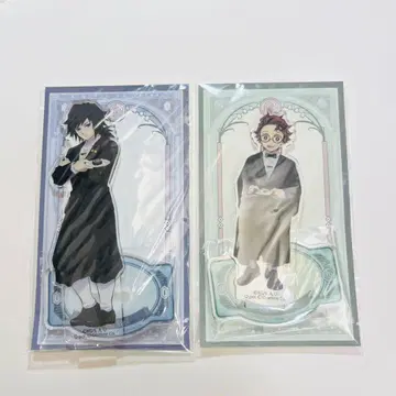 귀멸의 칼날 카마도 탄지로 토미오카 기유 아크릴 스탠드 Q-Pot.