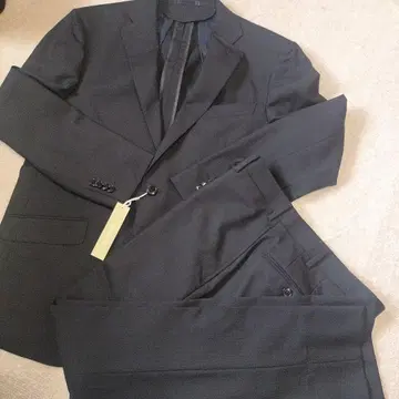 택 포함 새상품 MALE & CO 블랙 비즈니스 정장 세트 AB5