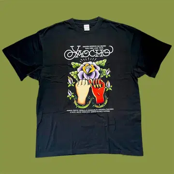 사라바 세이슌노 히카리 단독 라이브 [ 야오초 ] T셔츠 XXL 블랙