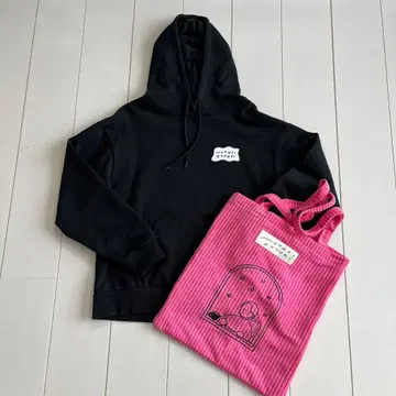 미세스 그린애플 오오모리 모토키 벌스데이 굿즈 후디 M과 백