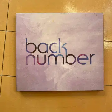 [ 최초 한정판 A ] CD +DVDbacknumber 샹들리에