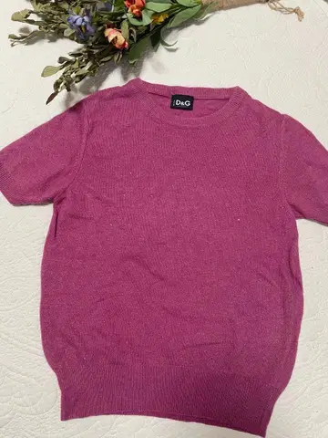 D&G 돌체&가바나 캐시미어 혼방 스웨터 반짝이 장식