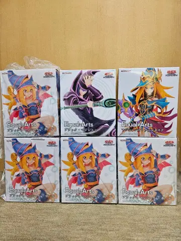 유희왕 Equal Arts 피규어 세트