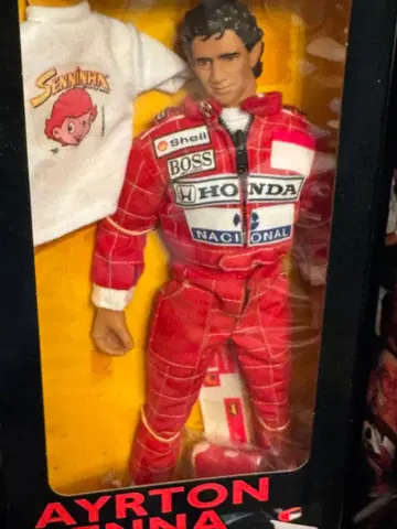 아일톤 세나 1/6 액션 피규어 1998년 한정판 타카라