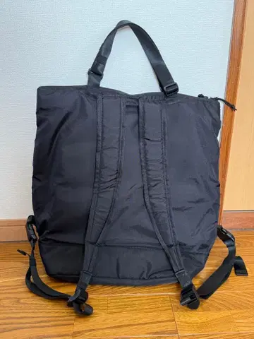 블랙 토트형 백팩 2WAY 타입