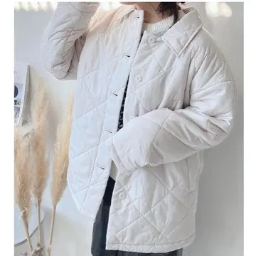 AS KNOW AS plus 퀼팅 코트