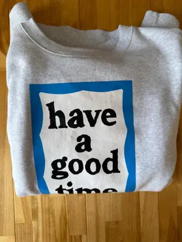 have a good time 맨투맨 새상품급