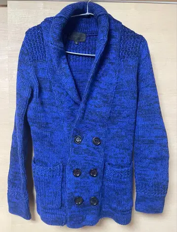 마더라이선스 BLACK by VANQUISH 숄카라 가디건