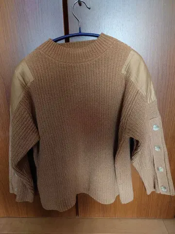 BEAMS HEART 브라운 스웨터 미사용 택 포함