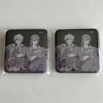 D.Gray-man 칸다 라비 정사각형 캔뱃지 2개 점프SQ.RISE