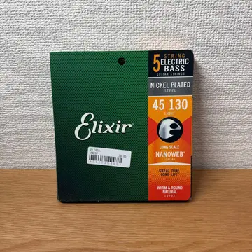 Elixir 엘릭서 베이스 줄 5현 045-130 미사용 새상품 미개봉품