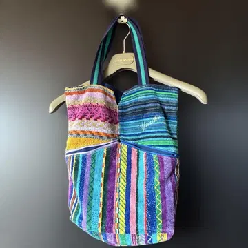 카라카라 타월 살롱 토트백 36 34 성명 기재 자수 유리카