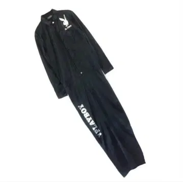 PLAY BOY 플레이보이 저지 점프수트 긴팔 올인원 S