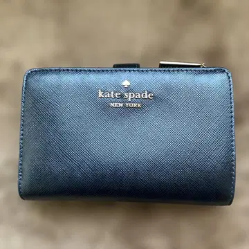 새상품급 kete spade NEW YORK 접이식 지갑 블랙