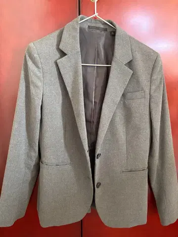 유니클로 그레이 테일러드 자켓