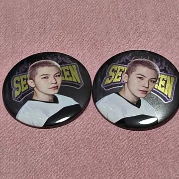 SEVENTEEN 우지 캔뱃지 2개 세트