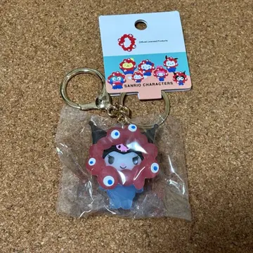 오사카 간사이 만박 산리오 미야쿠미야쿠 클리어 키링 쿠로미