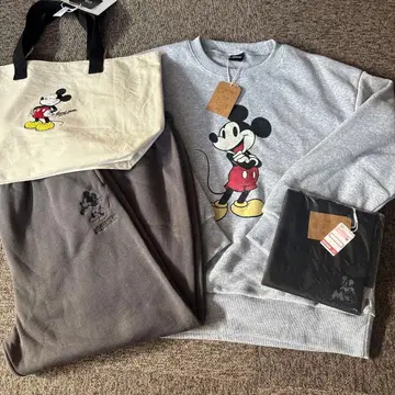 LL 미키마우스 디즈니 해피 백 시마무라 룸웨어 파자마