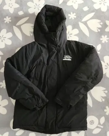 JaVa. 블랙 다운 자켓