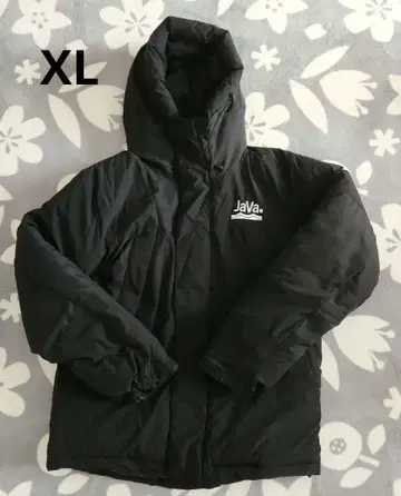 JaVa. 블랙 다운 자켓