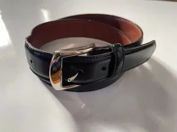 ALDEN 코도반 벨트 블랙 사이즈 34/85cm