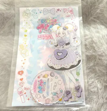 아이프리 반지 아크릴 스탠드 카페 반지 공주 반지 클로버